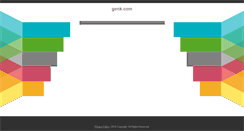 Desktop Screenshot of genk.com